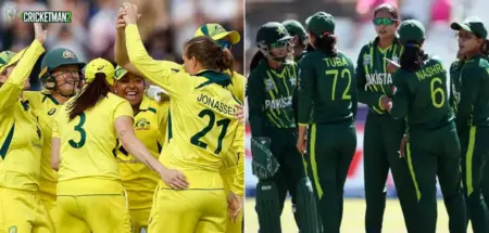 Australia Womens National Cricket Team vs Pakistan Womens National Cricket Team Players, Timeline