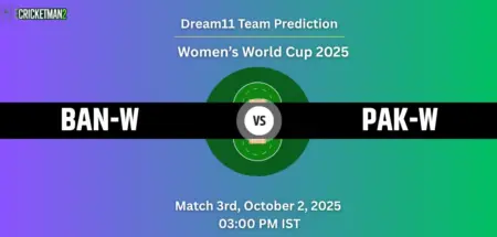 BAN-W vs PAK-W Dream11 Prediction