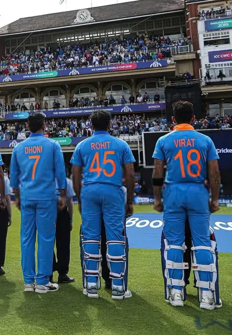Dhoni × Kohli × Rohit – The Dream Picture
