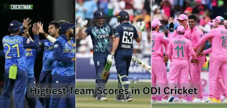 Highest Team Scores in ODI Cricket