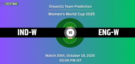 IND-W vs ENG-W Dream11 Prediction