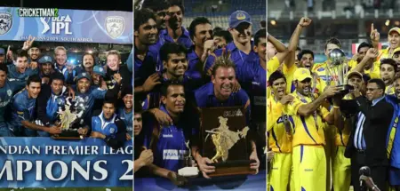 IPL Trophy Winners List