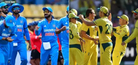 India vs Australia Head to head records