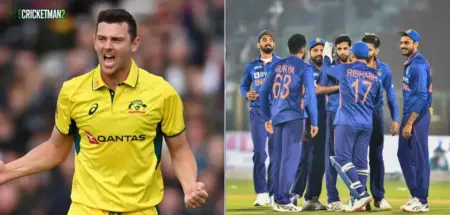 Josh Hazlewood vs India