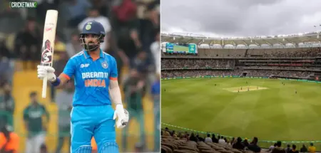 KL Rahul Stats at Perth Stadium