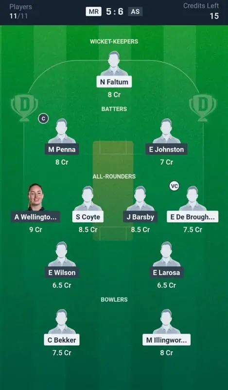 MR VS AS Small League Team
