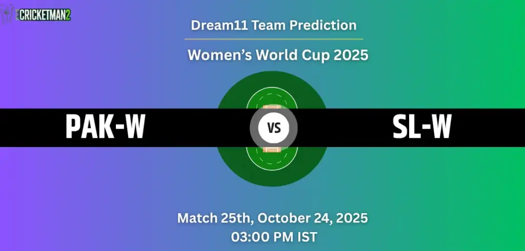 PAK-W vs SL-W Dream11 Prediction