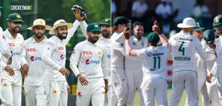Pakistan vs South Africa Head-to-Head in Test