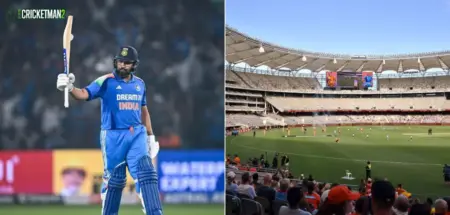 Rohit Sharma Stats at Perth Stadium