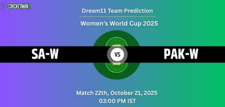 SA-W vs PAK-W Dream11 Prediction