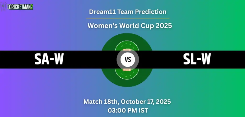 SA-W vs SL-W Dream11 Prediction