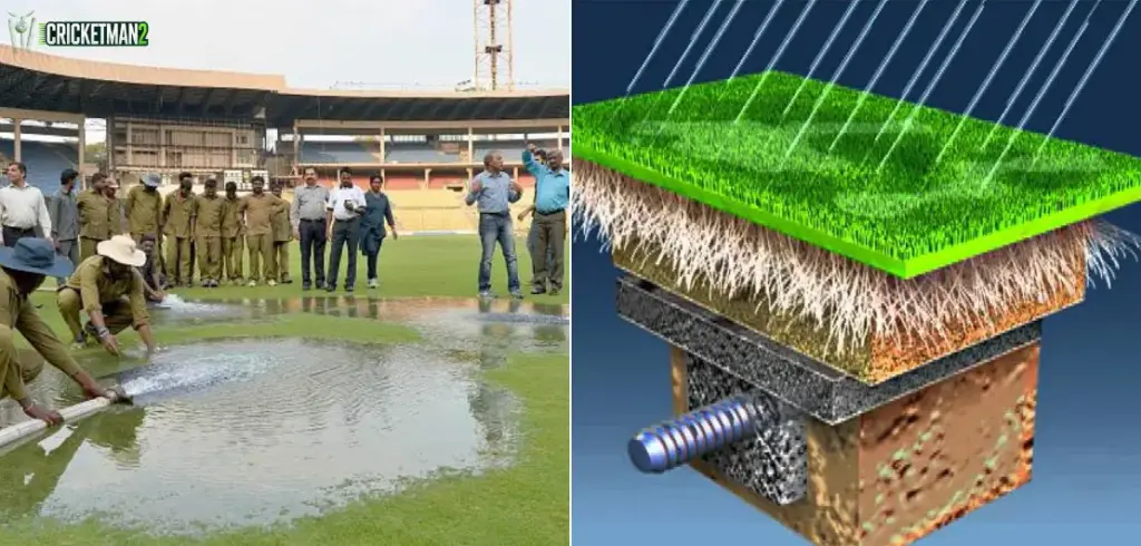 SubAir System in Cricket Stadiums: How It Revolutionized Rain Management in Indian Grounds SubAir System in Cricket Stadiums
