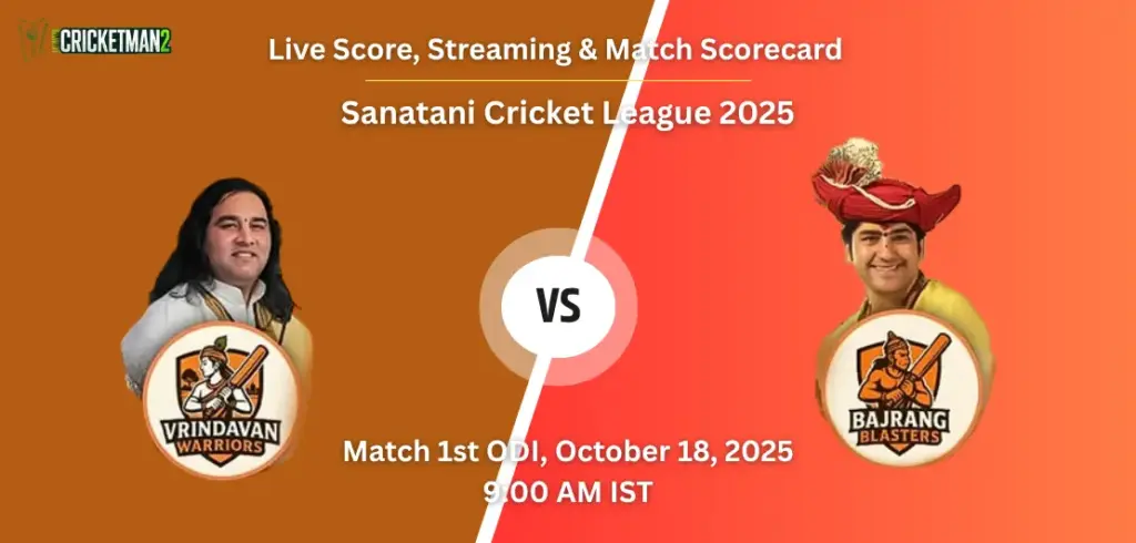 Vrindavan Warriors vs Bajrang Blasters