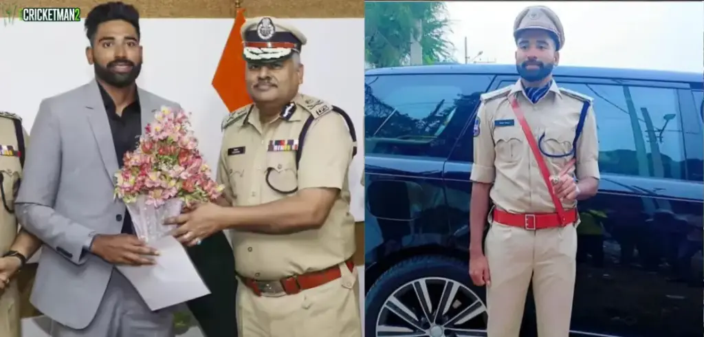 Why Mohammed Siraj Is Called DSP Siraj | Story Behind Telangana Police Honor and His Journey Why Mohammed Siraj Is Called DSP