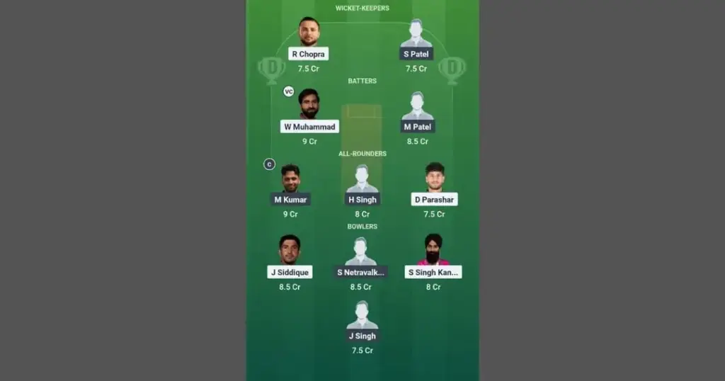 UAE vs USA Dream11 Prediction Small League Team