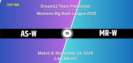 AS-W vs MR-W Dream11 Prediction