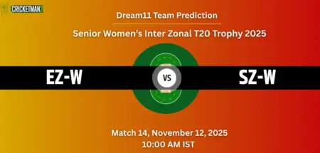 EZ-W vs SZ-W Dream11 Prediction