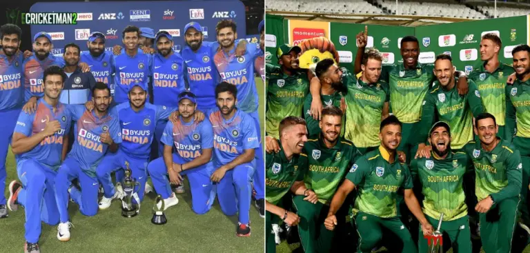 India national cricket team vs South Africa national cricket team players, timeline, Records
