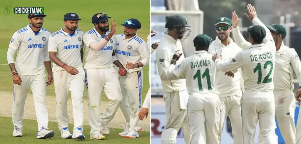 India vs South Africa Test head to head