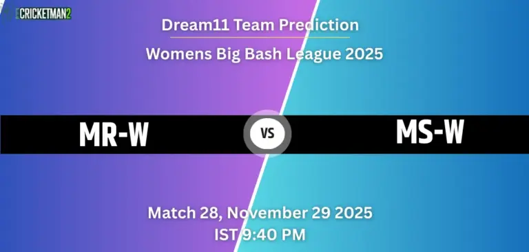 MR-W vs MS-W Dream11 Prediction