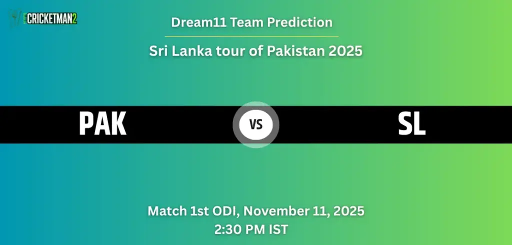 PAK vs SL Dream11 Prediction