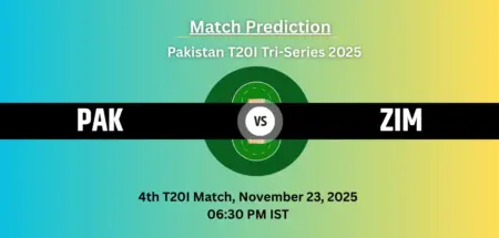 PAK vs ZIM Dream11 Prediction Today Match 1st T20I: Fantasy Cricket Tips, Captain & Vice-Captain Choices, Playing XI – Zimbabwe tour of Pakistan 2025 PAK vs ZIM Dream11 Prediction