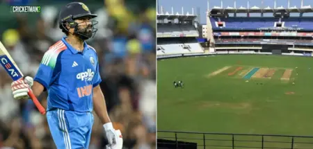 Rohit Sharma at JSCA Stadium