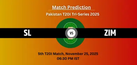 SL VS ZIM Dream11 Prediction 5th T20I, Pakistan T20I Tri-Series 2025: Fantasy Cricket Tips, Captain & Vice-Captain Choices, Playing XI & Live Updates 