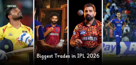 Top 7 Biggest Trades in IPL 2026: Samson -Jadeja Mega Deal Leads Historic List Top 7 Biggest Trades in IPL 2026: Samson -Jadeja Mega Deal Leads Historic List
