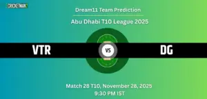 VTR vs DG Dream11 Prediction