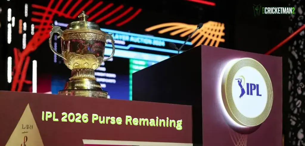 IPL 2026 Purse Remaining for All 10 Teams: Full Squad Size, Slots, Salary Cap & Auction Overview IPL 2026 teams purse remaining for Auction