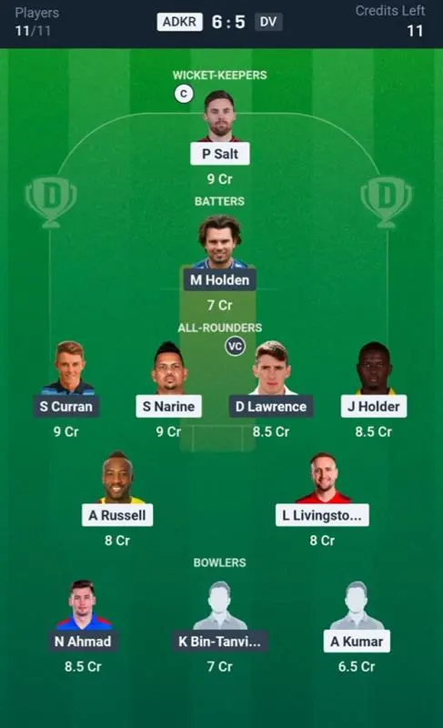 ADKR VS DV Small League Team 