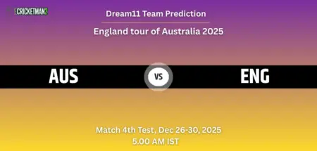 AUS vs ENG Dream11 Prediction