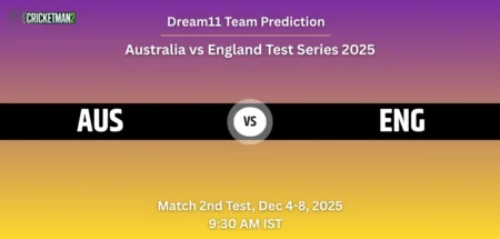 AUS vs ENG Dream11 Prediction