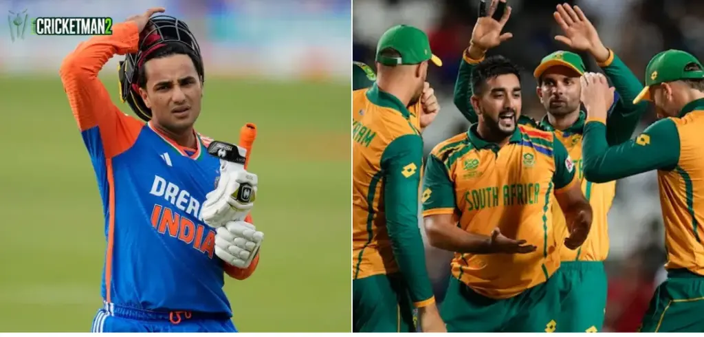 Abhishek Sharma vs South Africa in t20i