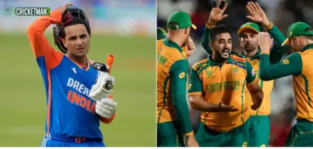 Abhishek Sharma vs South Africa in t20i