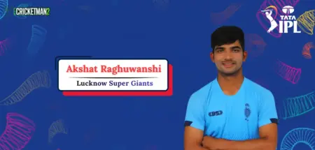 Akshat Raghuwanshi IPL Career