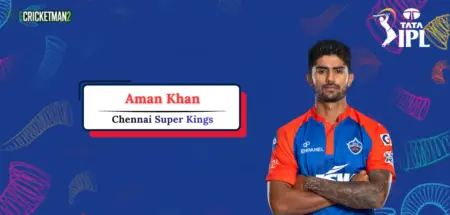 Aman Khan IPL 2026 Price, Team, Career Stats, Records & Full Profile Aman Khan IPL Career