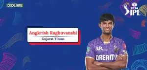 Angkrish Raghuvanshi IPL Career