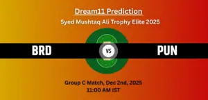 BRD vs PUN Dream11 Prediction