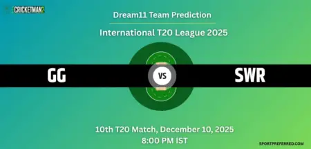 GG vs SWR Dream11 Prediction