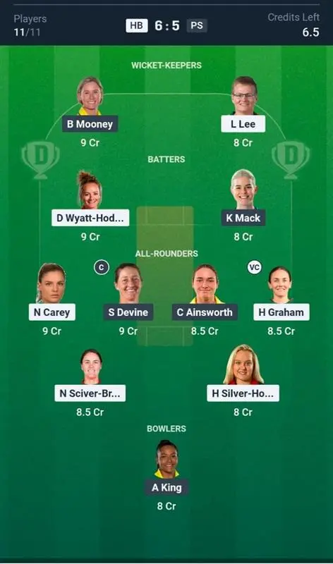 HB-W VS PS-W Grand League Team 