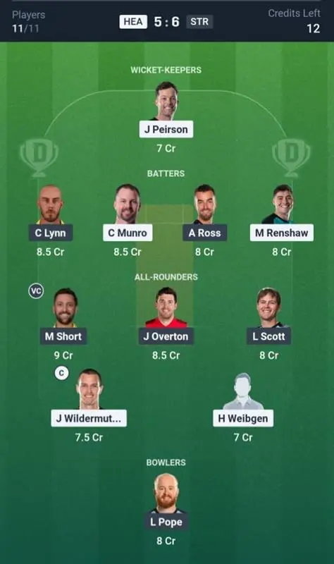 HEA vs STR Grand League Team 