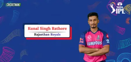 Kunal Singh Rathore IPL 2026: Price, Team, Career Stats, Records & Full Profile Kunal Singh Rathore IPL Career