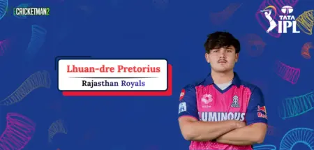 Lhuan-dre Pretorius IPL 2026 Price, Team, Runs, Career Stats