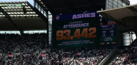 MCG Sees Record 93,442 Crowd