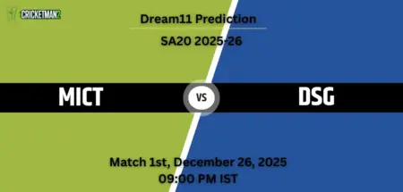 MICT VS DSG Dream11 Prediction