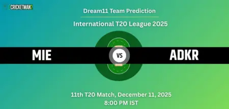 MIE vs ADKR Dream11 Prediction