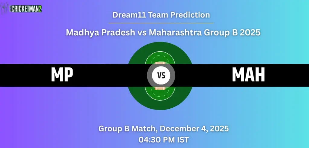 MP vs MAH Dream11 Prediction