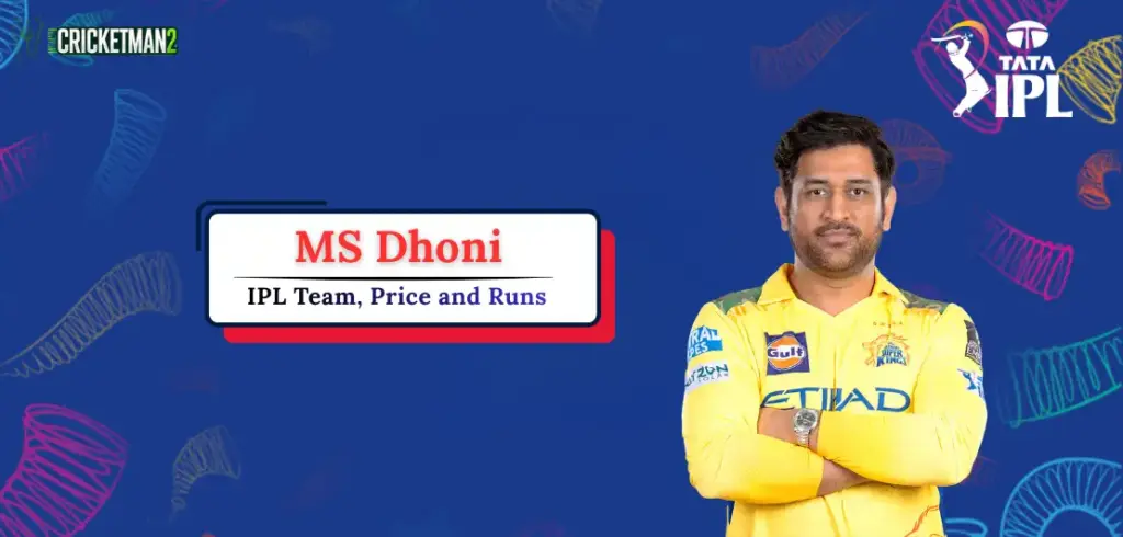 MS Dhoni IPL 2026 Price, Team, Career Stats, Records & Full Profile MS Dhoni IPL 2026 Price